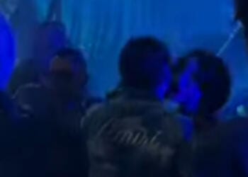 VIDEO ¿Ya hicieron las paces? Natanael Cano y Ángela Aguilar se saludan tras discusión con Pepe Aguilar