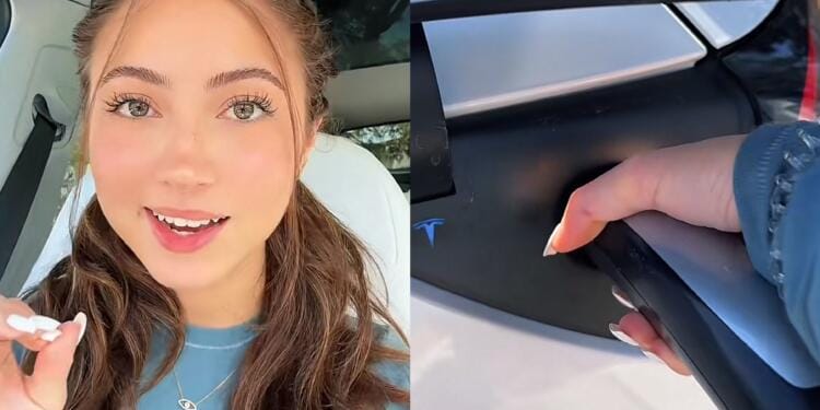 VIDEO: ‘Problemas de ricos’ Joven dice que compró un Tesla porque odia echar gasolina y la tunden en redes