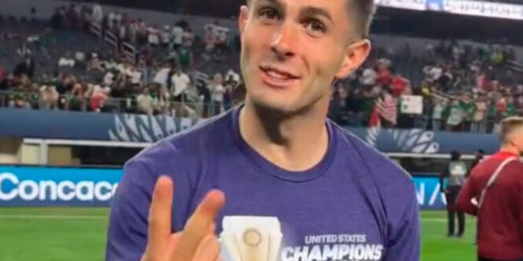 VIDEO: Christian Pulisic se burla de México tras triunfo de Estados Unidos en la Nations League
