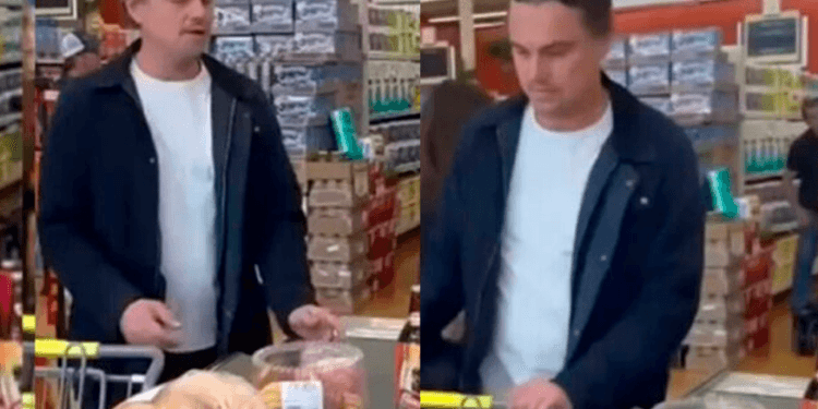 VIDEO: Captan a Leonardo DiCaprio comprando tortillas en supermercado y causa sensación