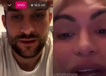 VIDEO: Wendy Guevara y Clovis hacen transmisión en vivo
