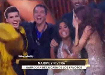 VIDEO: Maripily celebra su triunfo con el equipo Tierra