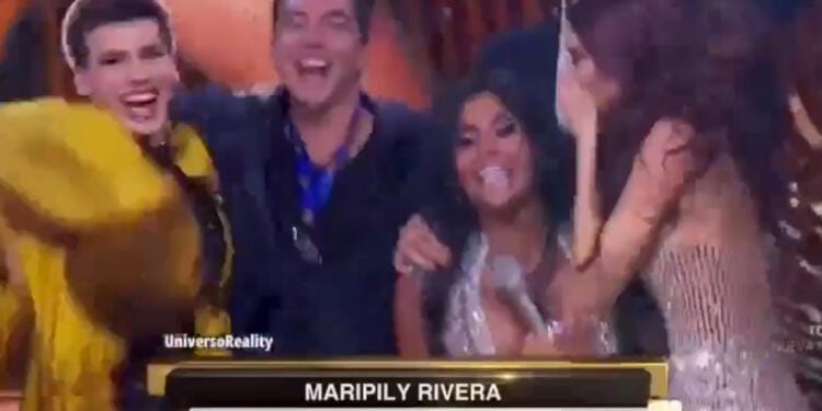 VIDEO: Maripily celebra su triunfo con el equipo Tierra