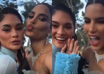 VIDEO: Ariadna y Pía se reúnen en Cannes
