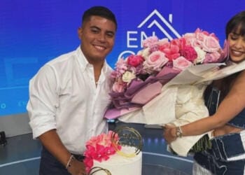 VIDEO: Joe Joe le lleva ramo de flores a Alana
