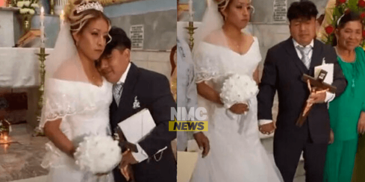 VIDEO: ¿Llegó pasado de copas? Novio desata polémica por su rostro devastado en boda