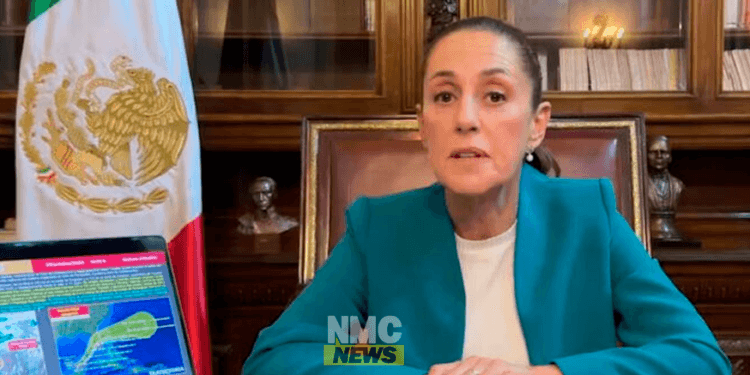 VIDEO: Claudia Sheinbaum alerta por huracán «Milton»; llama a población de Yucatán a buscar refugio en albergues
