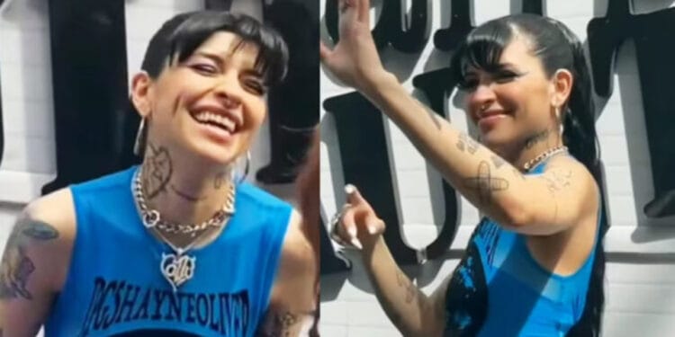 Esto cuesta la falda con esponjas con la que Cazzu se hizo viral