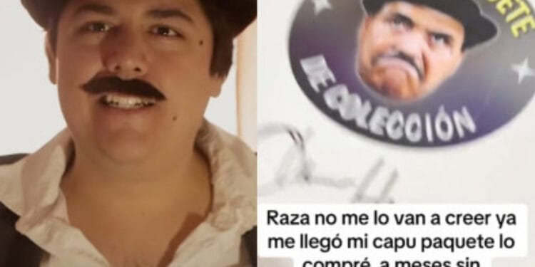VIDEO: Nieto de Capulina genera controversia con la venta de ‘Capupaquetes’ coleccionables