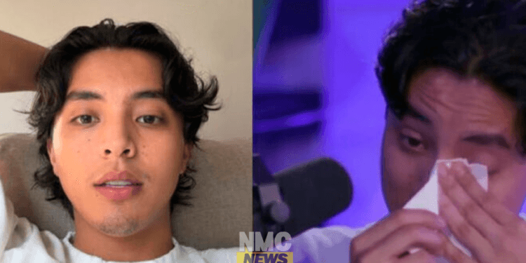 Tiktoker mexicano llora al señalar que su vida es difícil