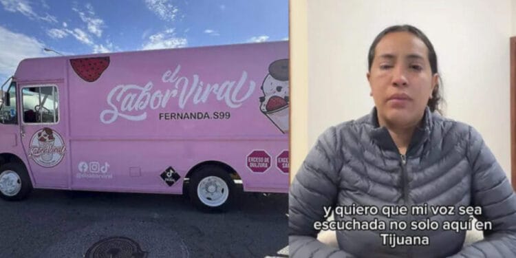 Agreden a mujer que se volvió viral por vender fresas con crema en Tijuana
