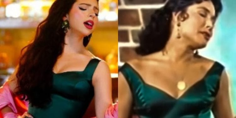 Ángela Aguilar rinde homenaje a Flor Silvestre y recrea un icónico video de su abuela