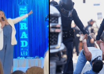 VIDEO: Maestra interrumpe ceremonia de graduación y alerta a los asistentes sobre redadas ICE en la escuela