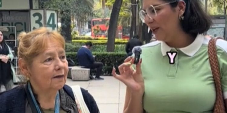 VIDEO: Mujer sorprende a entrevistadora al mencionar la diferencia de edad entre ella y su esposo