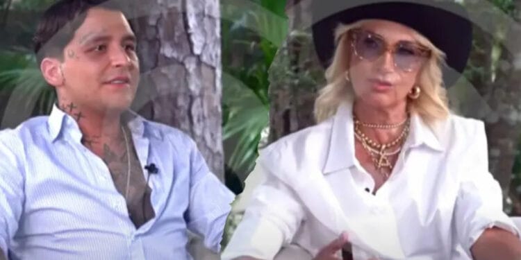 Entrevista de Christian Nodal con Adela Micha incendia las redes con su versión sobre Cazzu y Ángela Aguilar