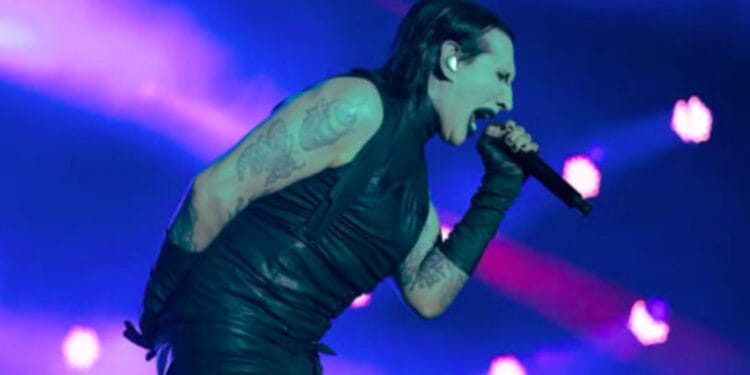 Así se vivió el concierto de Marilyn Manson en la Feria Nacional Potosina