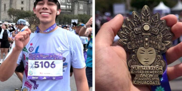 VIDEO: Acusan al influencer Sonrixs de hacer trampa en el Maratón de la Ciudad de México 2025