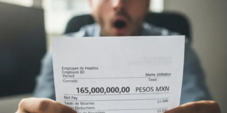 Le depositan 3 millones de pesos por error de nómina y renuncia al día siguiente