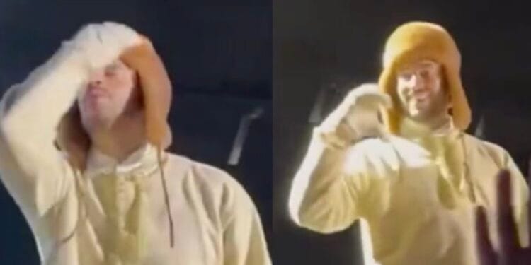 VIDEO: “Ella ya ganó” Bad Bunny detiene su concierto y reconoce a fan que lo contrató para sus XV años
