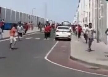 VIDEO: Misil impacta zona residencial de Qatar