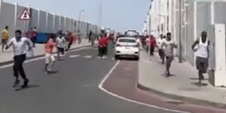 VIDEO: Misil impacta zona residencial de Qatar