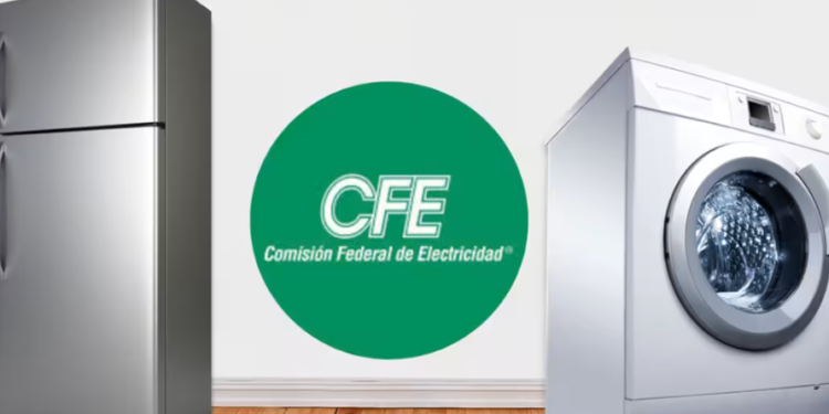Programa CFE 2026: Cómo obtener lavadoras y refrigeradores eficientes