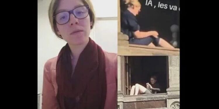 Revelan identidad de la mujer captada en el balcón de Palacio Nacional