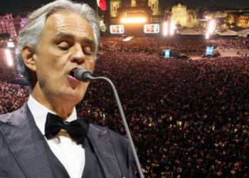 Andrea Bocelli dará concierto GRATIS en el Zócalo de CDMX