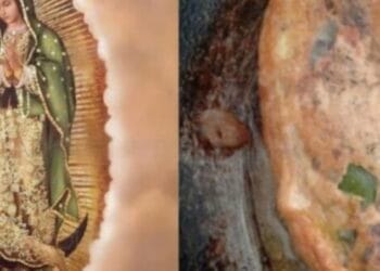 ¿Milagro o ilusión? Captan supuesta imagen de la Virgen de Guadalupe en un chile relleno y se vuelve viral