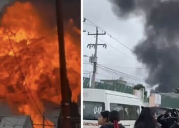 Explotan cuatro autotanques de gas LP; evacuan a 2 mil personas de viviendas, casas y hospitales
