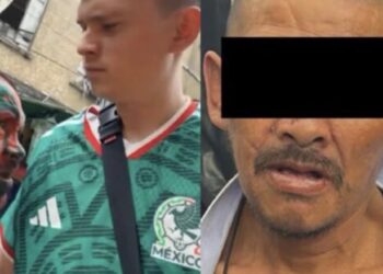 Detienen a hombre que amagó a influencer alemán con un cuchillo en un tianguis de la CDMX