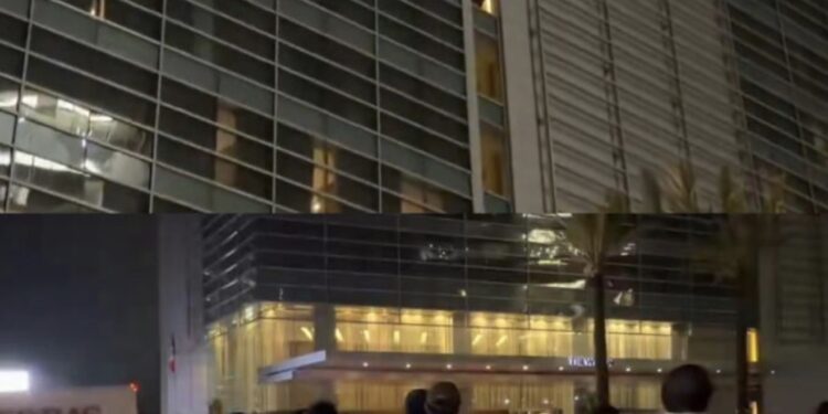 Aficionados mexicanos llegan al hotel de concentración de la selección de Ecuador a llevarles Serenata y no dejarlos dormir
