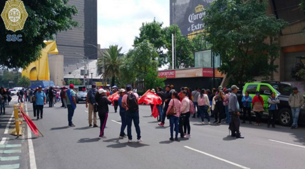 CNTE lleva sus protestas a televisoras y avenidas principales en CDMX