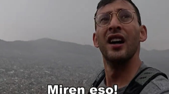 Un extranjero descubre el Cerro del Chiquihuite y queda sorprendido por la hospitalidad de los vecinos de Cuautepec