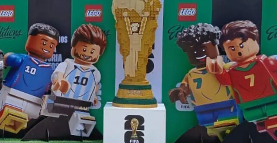 ¡Se la llevaron! Roban Copa del Mundo hecha de LEGO en pleno Fan Festival de Guadalajara