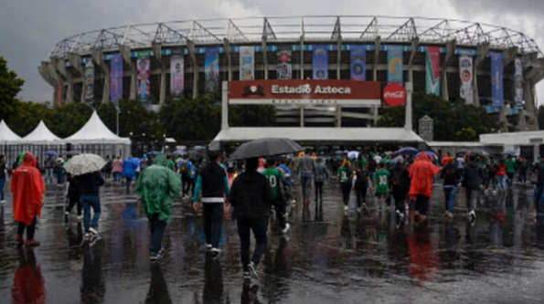 Se esperan fuertes lluvias durante el partido México vs República Checa en el Estadio Ciudad de México