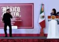 VIDEO: No es IA es México «El Bogueto» aparece cantando en La Mañanera junto a la Presidenta