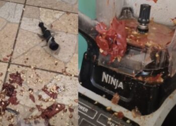 Explota licuadora Ninja y mujer resulta con quemaduras tras preparar una salsa