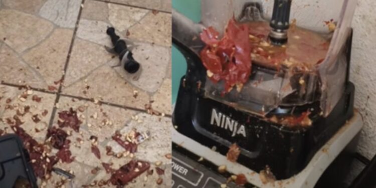 Explota licuadora Ninja y mujer resulta con quemaduras tras preparar una salsa
