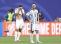 Captan a Gianni Infantino lamentándose tras el penal fallado de Messi y el gol de Egipto a Argentina