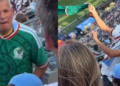 Mexicano responde con baile y una tarjeta roja a insultos de aficionados argentinos previo a la final del Mundial