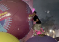 Aficionado que derribó un balón de la escultura del Mundial en Zapopan ya fue detenido