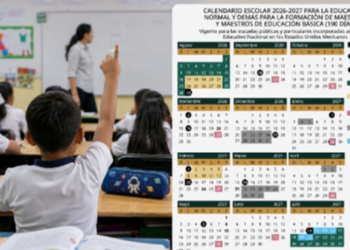 SEP publica el calendario escolar 2026-2027; estas son las fechas más importantes