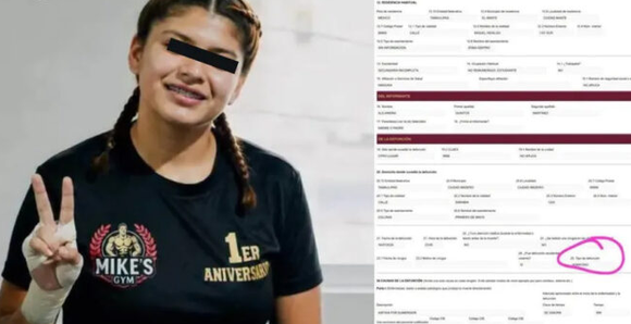 Madre de Dafne, joven que murió durante campamento militarizado, comparte acta de defunción de la menor