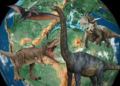Este mapa interactivo muestra dónde estaba tu casa en la época de los dinosaurios y qué dinosaurios habitaban en la zona
