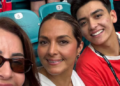 Gilberto Mora reaparece en el Noruega vs Inglaterra y apoya a Erling Haaland desde las gradas