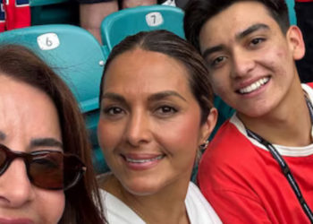 Gilberto Mora reaparece en el Noruega vs Inglaterra y apoya a Erling Haaland desde las gradas