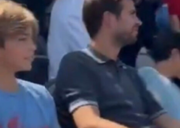 Piqué reaparece durante el show de Shakira en la final del Mundial 2026 y su reacción se vuelve viral