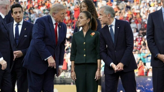 VIDEO: Sandra Cuevas elogia a Claudia Sheinbaum tras la Final del Mundial «Puso a México en lo más alto»