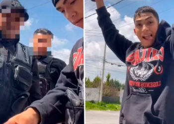 VIDEO: Policías detienen a joven que iba a la tienda; él grabó todo y esto fue lo que pasó